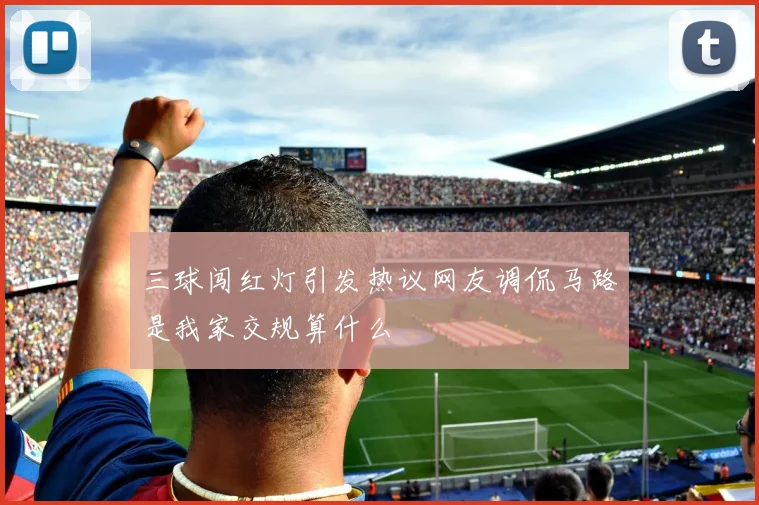 三球闯红灯引发热议网友调侃马路是我家交规算什么