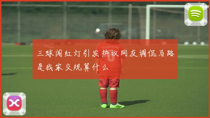 三球闯红灯引发热议网友调侃马路是我家交规算什么