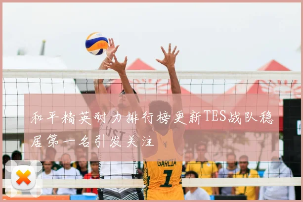 和平精英耐力排行榜更新TES战队稳居第一名引发关注