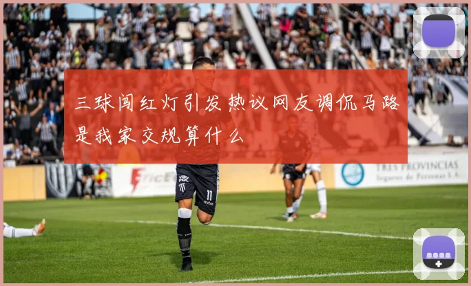 三球闯红灯引发热议网友调侃马路是我家交规算什么