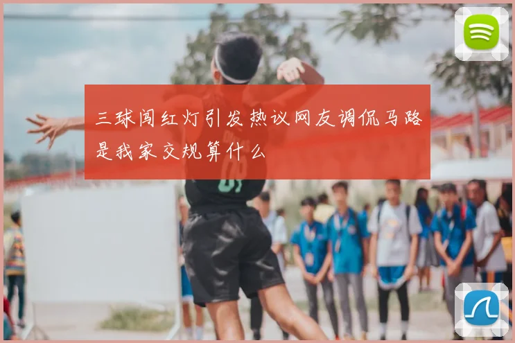 三球闯红灯引发热议网友调侃马路是我家交规算什么