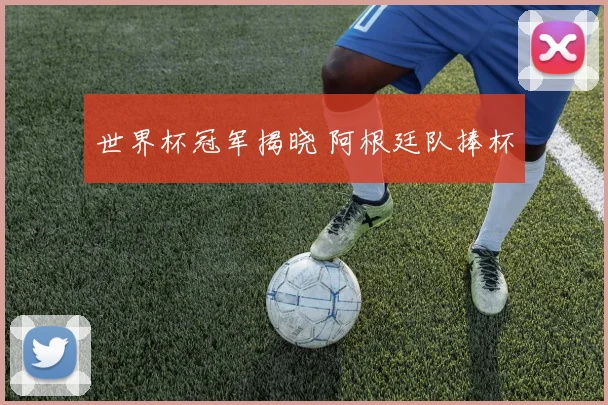 世界杯冠军揭晓 阿根廷队捧杯