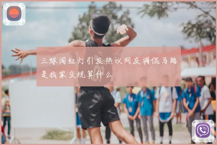 三球闯红灯引发热议网友调侃马路是我家交规算什么