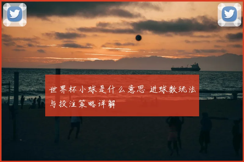 世界杯小球是什么意思 进球数玩法与投注策略详解