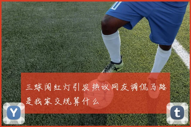 三球闯红灯引发热议网友调侃马路是我家交规算什么